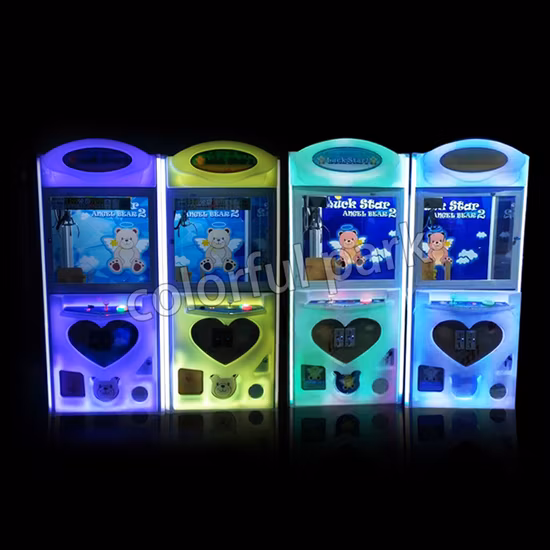 Slot machine a gettoni Colourfulpark / Parco divertimenti / Centro giochi / Zona giochi / Video / Arcade / Biglietteria / Riscatto / Spingimonete / Premio / Giocattolo / Gru / Macchina artiglio